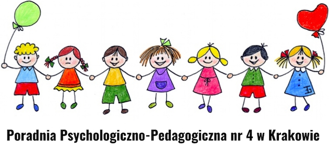 Logo Poradni Psychologiczno Pedagogicznej nr 4 w Krakowie