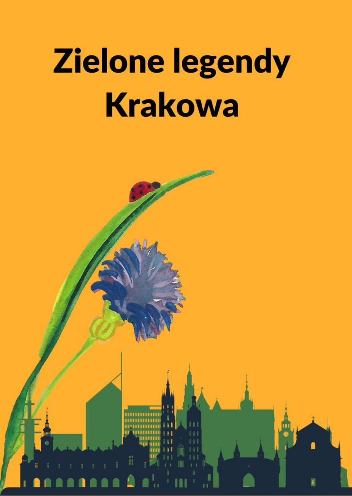 Grafika ilustrująca Zielone legendy Krakowa